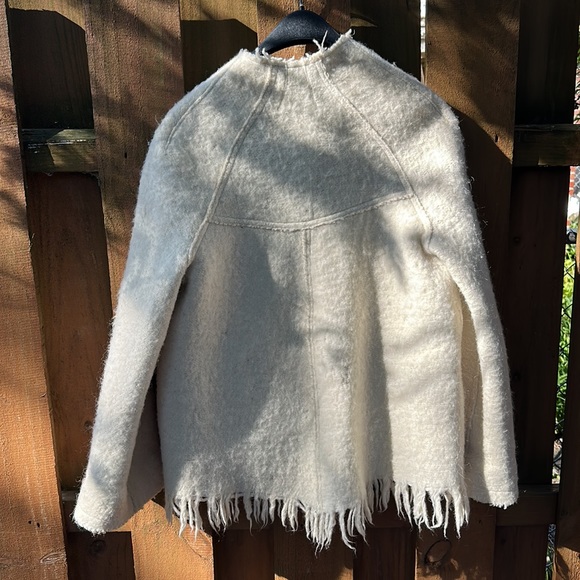Designer Wool Blanket Jacket OOAK - Picture 12 of 13
